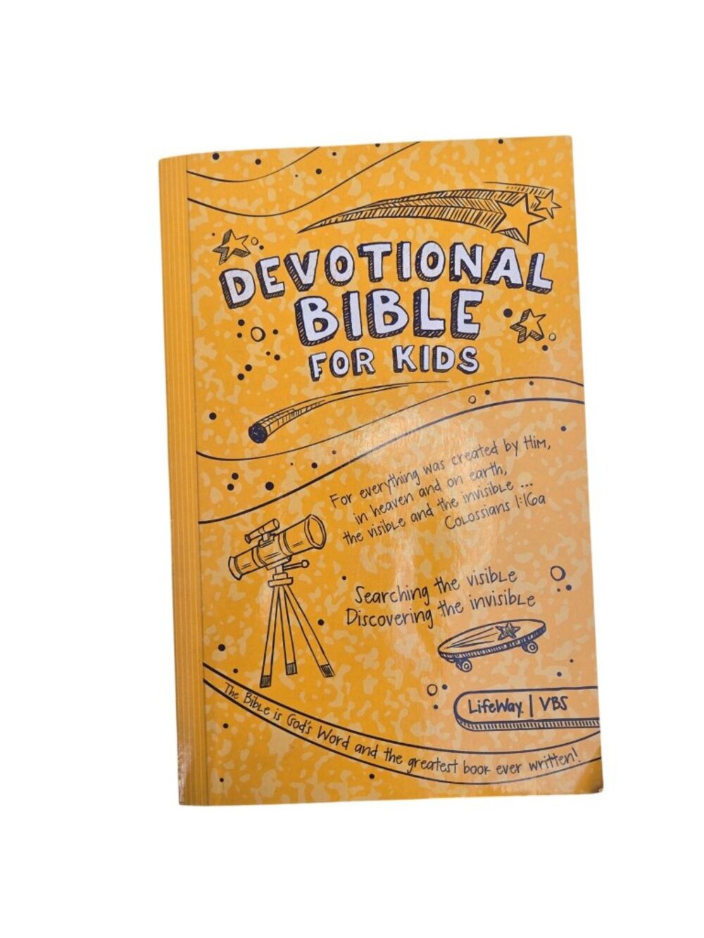 Devotional Bible For Kids Lifeway VBS Edition Illustrated Paperback AS IS 2017
